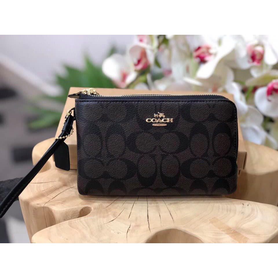 Coach Double Zip wallet