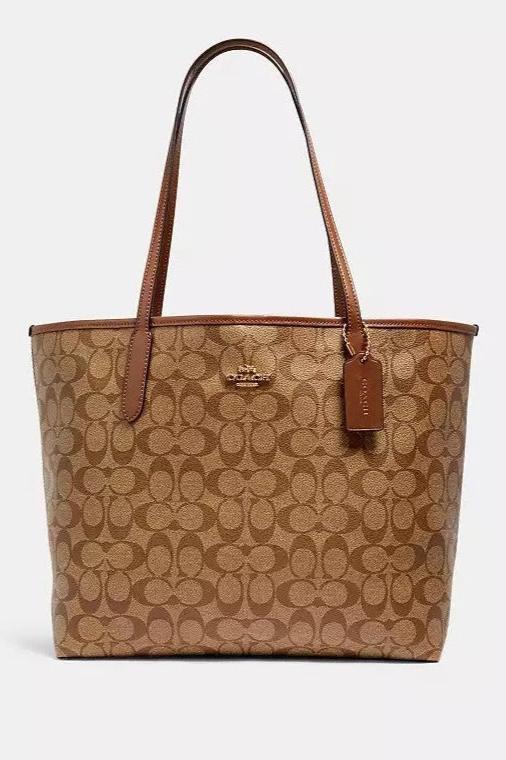 Coach Signature Tote Bag