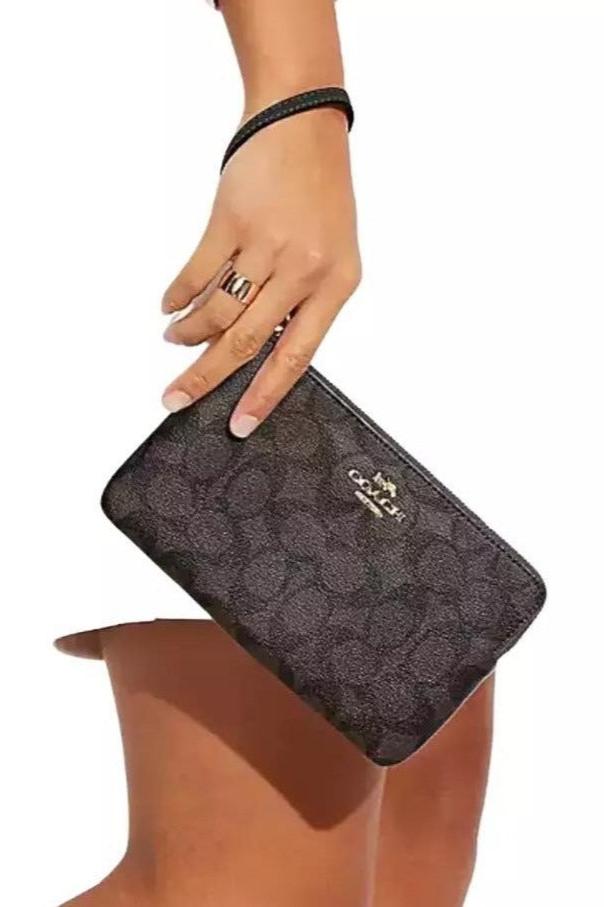 Coach Double Zip wallet