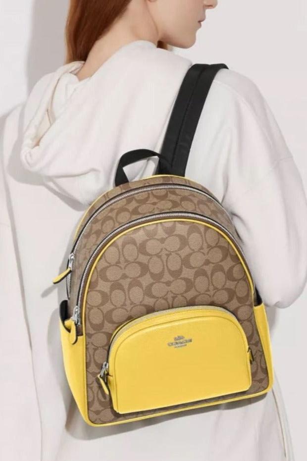 Coach Court Backpack in Signature