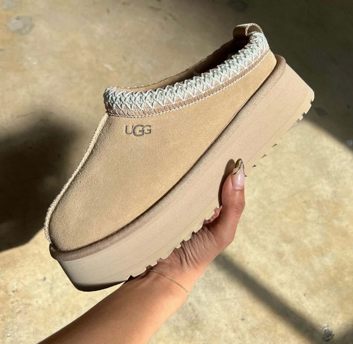 UGG Tazz Mustard Seed Slippers