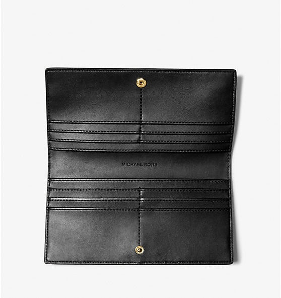 Reed Large Two-Tone Pebbled Leather Wallet