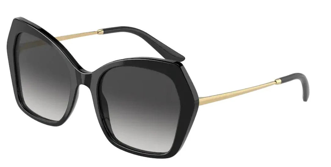DOLCE & GABBANA Women's Black Butterfly Sunglasses