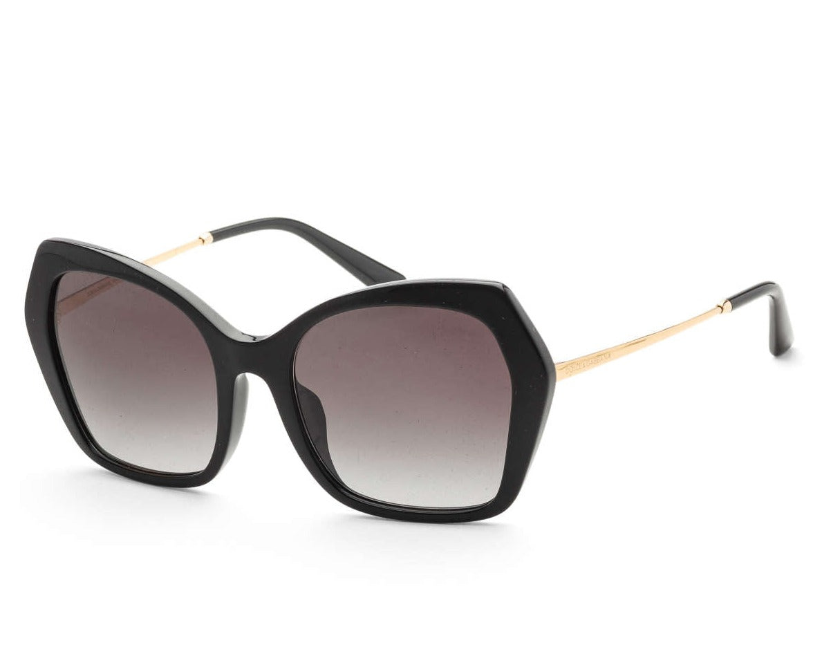 DOLCE & GABBANA Women's Black Butterfly Sunglasses