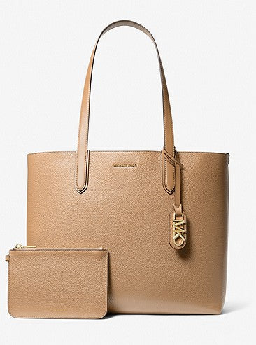 Michael Kors Eliza Extra-Large Pebbled Leather Reversible Tote Bag