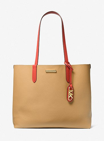 Michael Kors Eliza Extra-Large Pebbled Leather Reversible Tote Bag