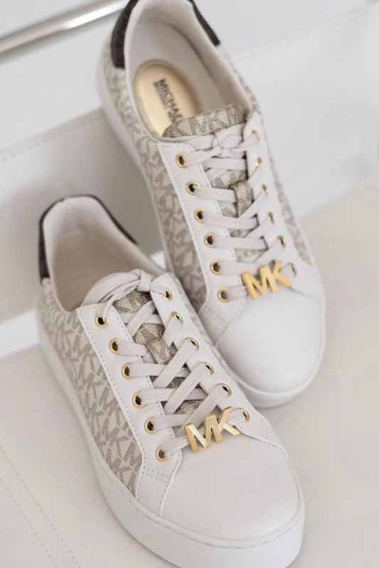 Michael Kors Poppy Color-Block Logo Sneaker