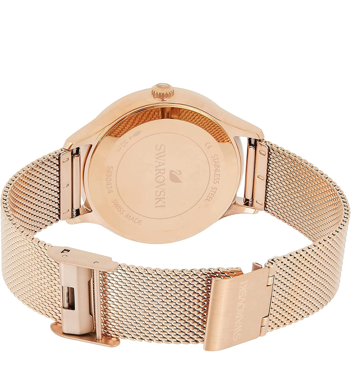 Swarovski Octea Nova 5430424 Rose Gold Mesh women's watch